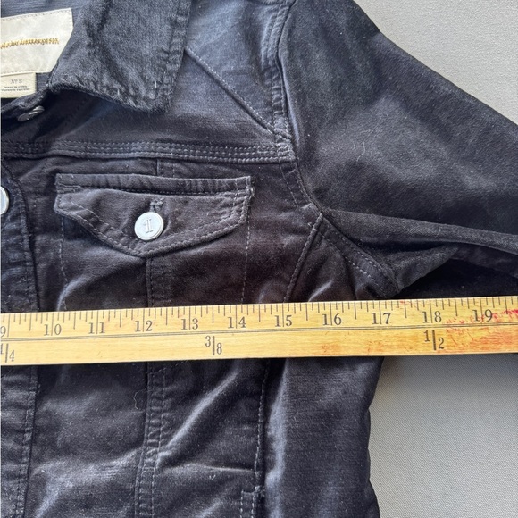 PILCRO AND THE LETTERPRESS Black Classic Velvet Jacket Size S - Picture 9 of 12